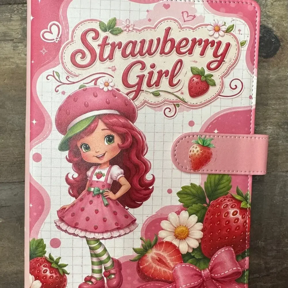 Strawberry Shortcake A5 Binder w/ matching paper